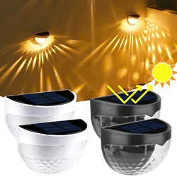 Outdoor Solar Garden Light Control, Indução, Energy Saving, Impermeável, Luz de parede para pátio, Cerca Decoração, Iluminação