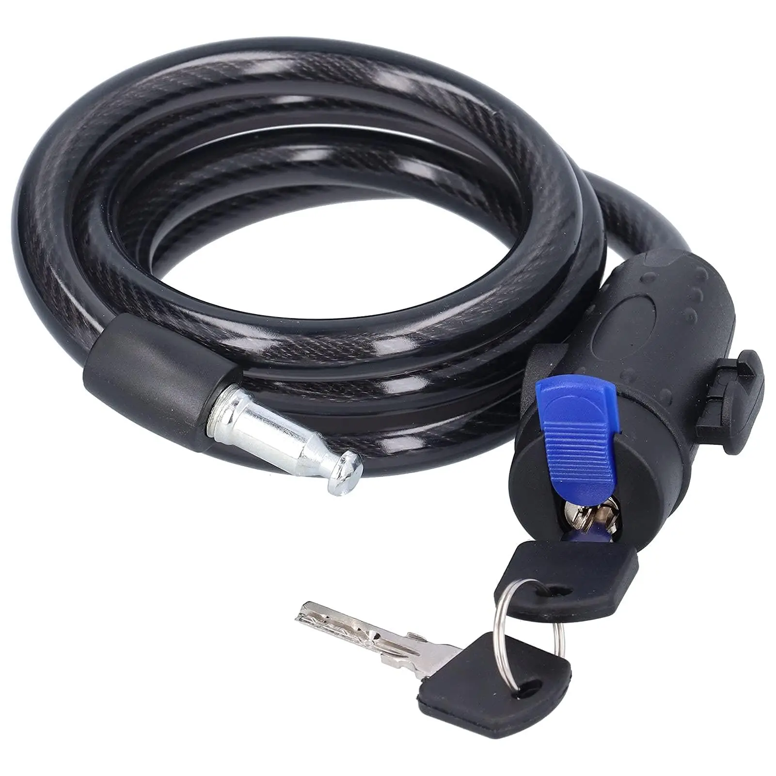 AliExpress NONE DOMEN Bicycle  Anti-Theft Chain Lock Bike Portable Metal Steel With 2Keys Safety Lock Motorcycle Bike Lock Bicycle Accessories