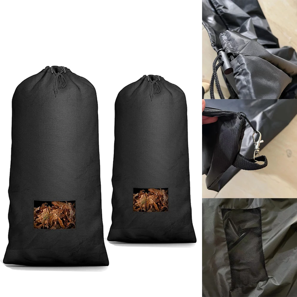 Lawn Tractor Leaf Bag - A Must-have For Easy Lawn Mowing, Large Storage Capacity Lawn Tractor Grass Catcher Bag