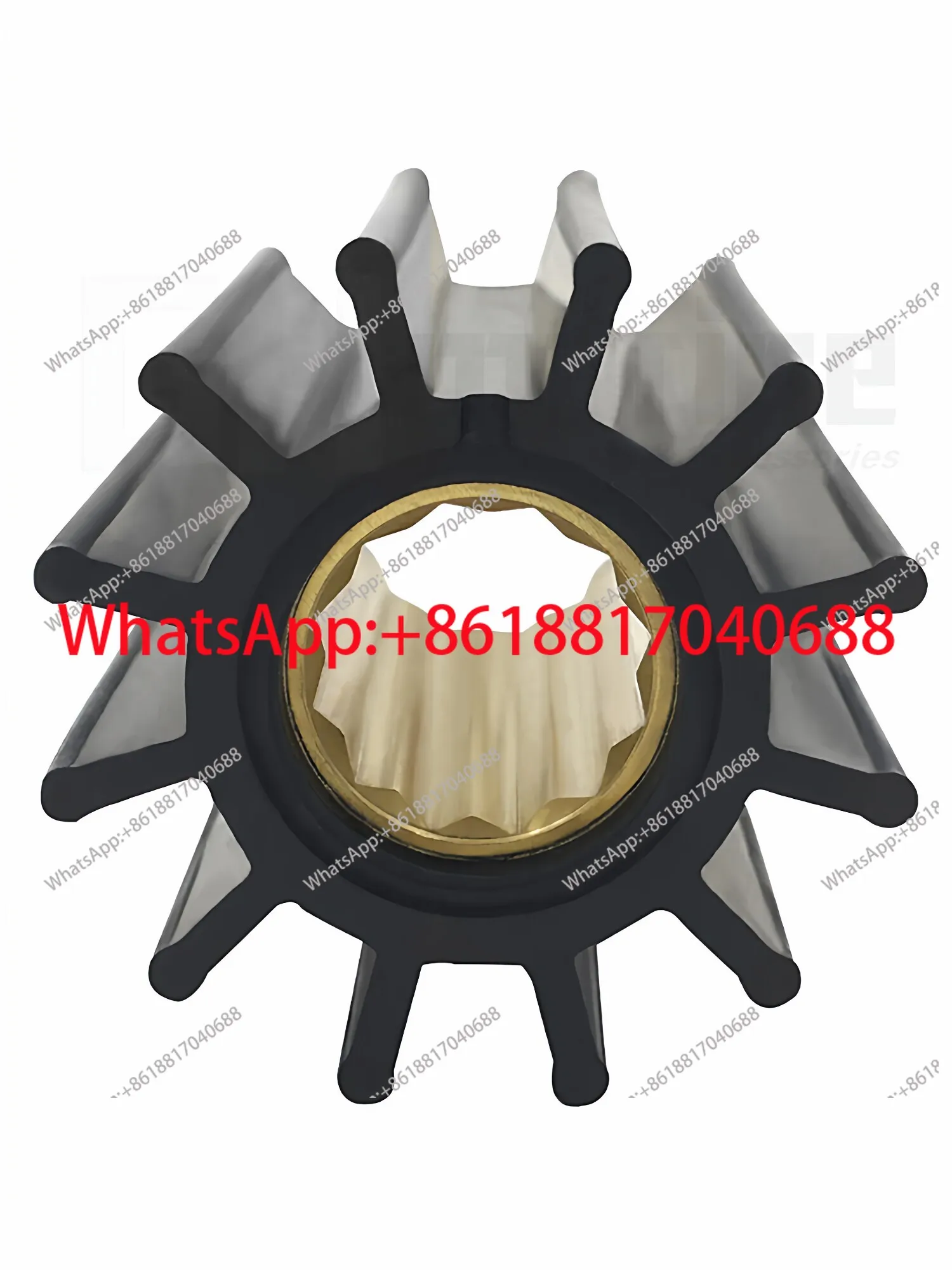 

1 шт. Подходит для морского насоса для морской воды D6-435D D6-370A D6-370D, рабочее колесо.