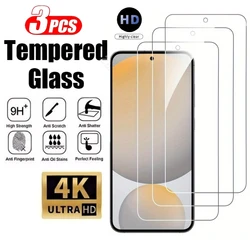 3Pcs Ultra HD Tempered Glass For Samsung Galaxy S25 S24 S23 Ultra S20 S10 5G Screen Protector For Samsung S21 S24 S23 FE S9 S8