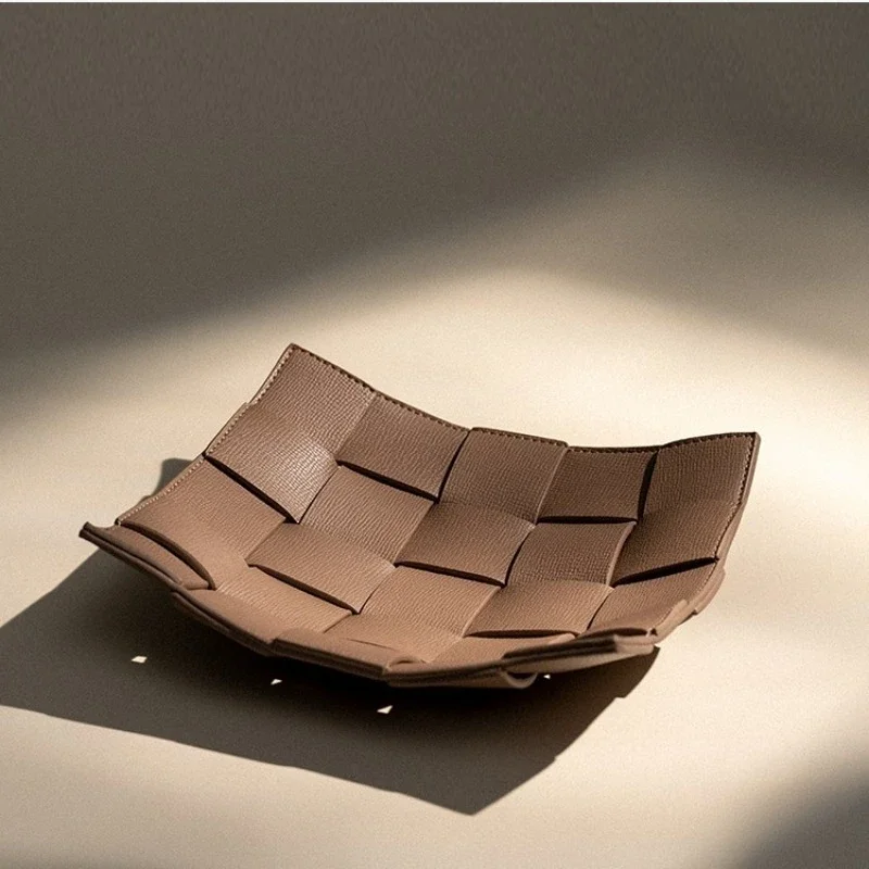 

Premium light luxury tray, dining table entrance coffee table key storage tray