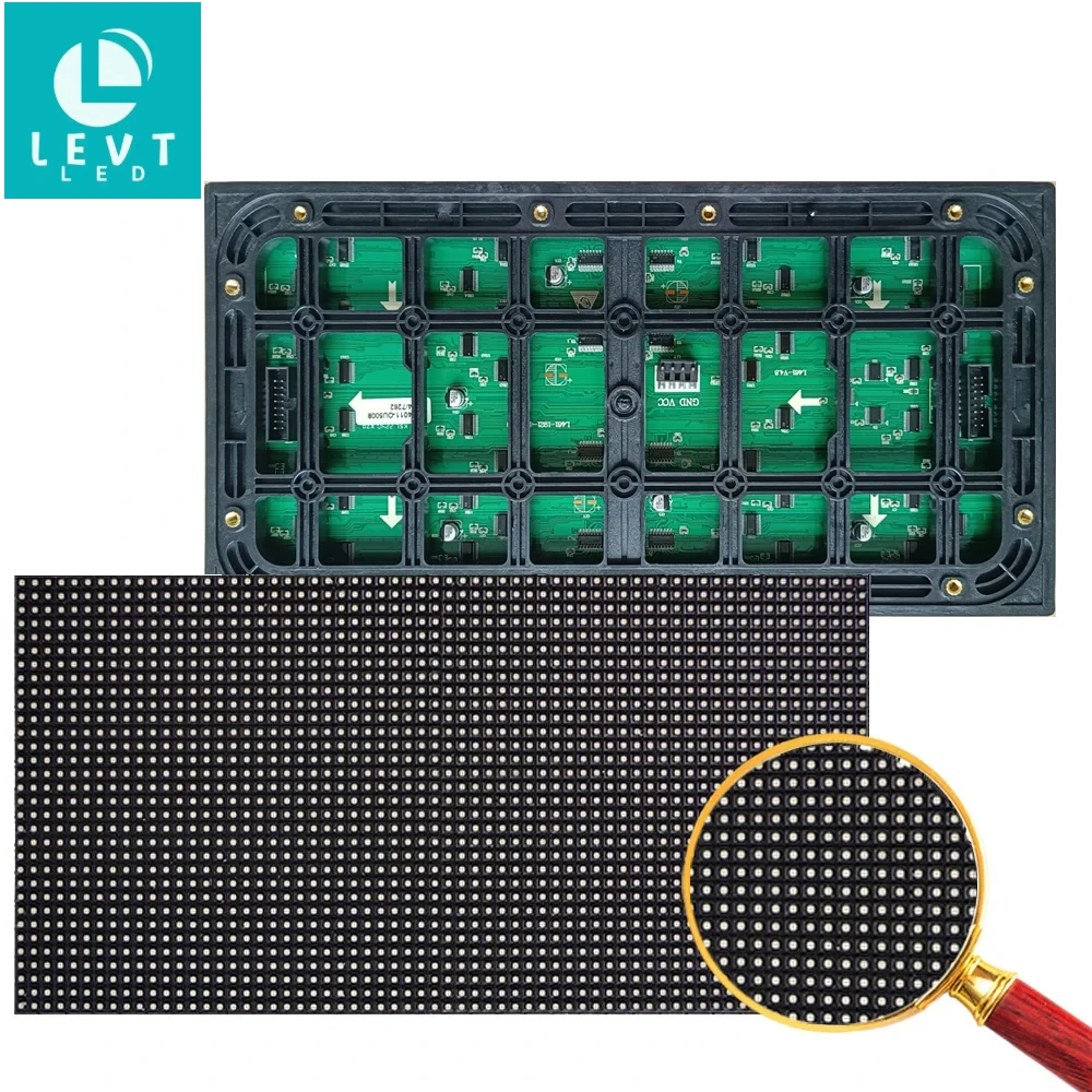 Outdoor P5 64*32 smd1921 LED Display Module 1 / 8Scan matrix led panel