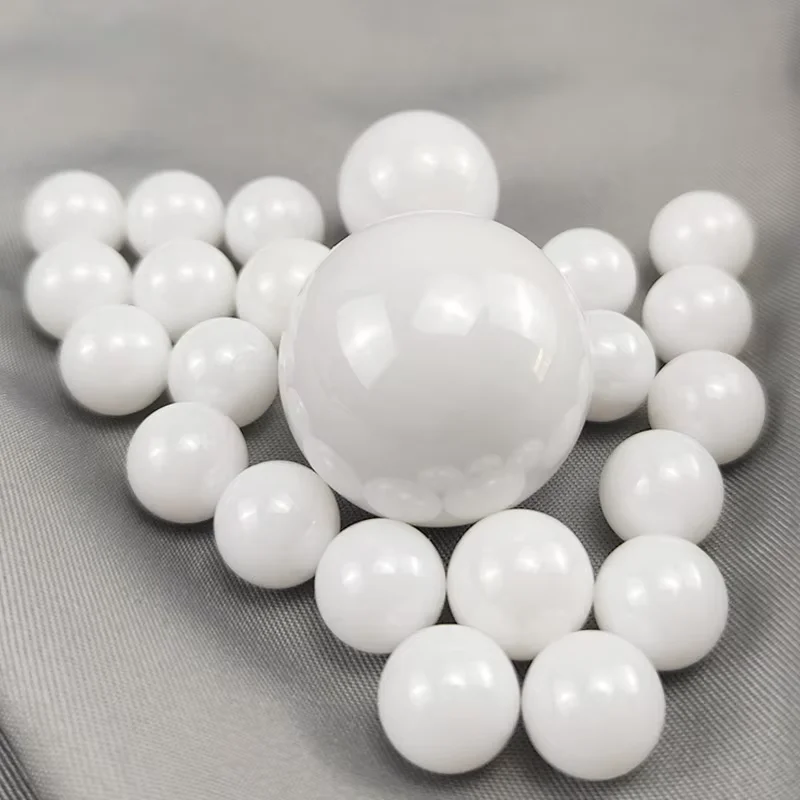 100pcs Zirconia Ceramic Balls ZrO2 White 0.8-11.509mm Precision Grinding Balls for Bearing Applications