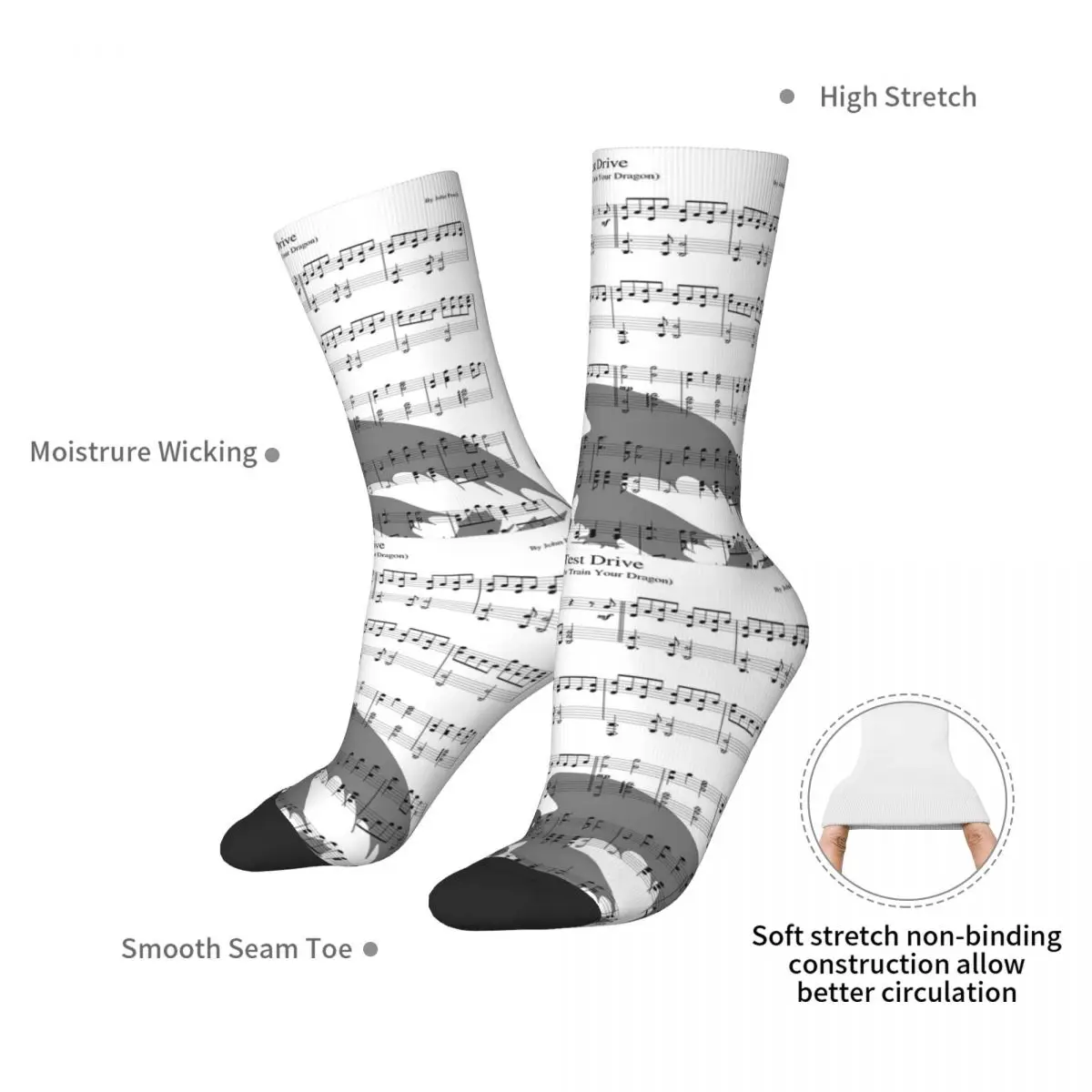 جميع المواسم طاقم جوارب اختبار محرك الجوارب مجنون الهيب هوب الجوارب الطويلة اكسسوارات للرجال النساء هدايا عيد الميلاد #4