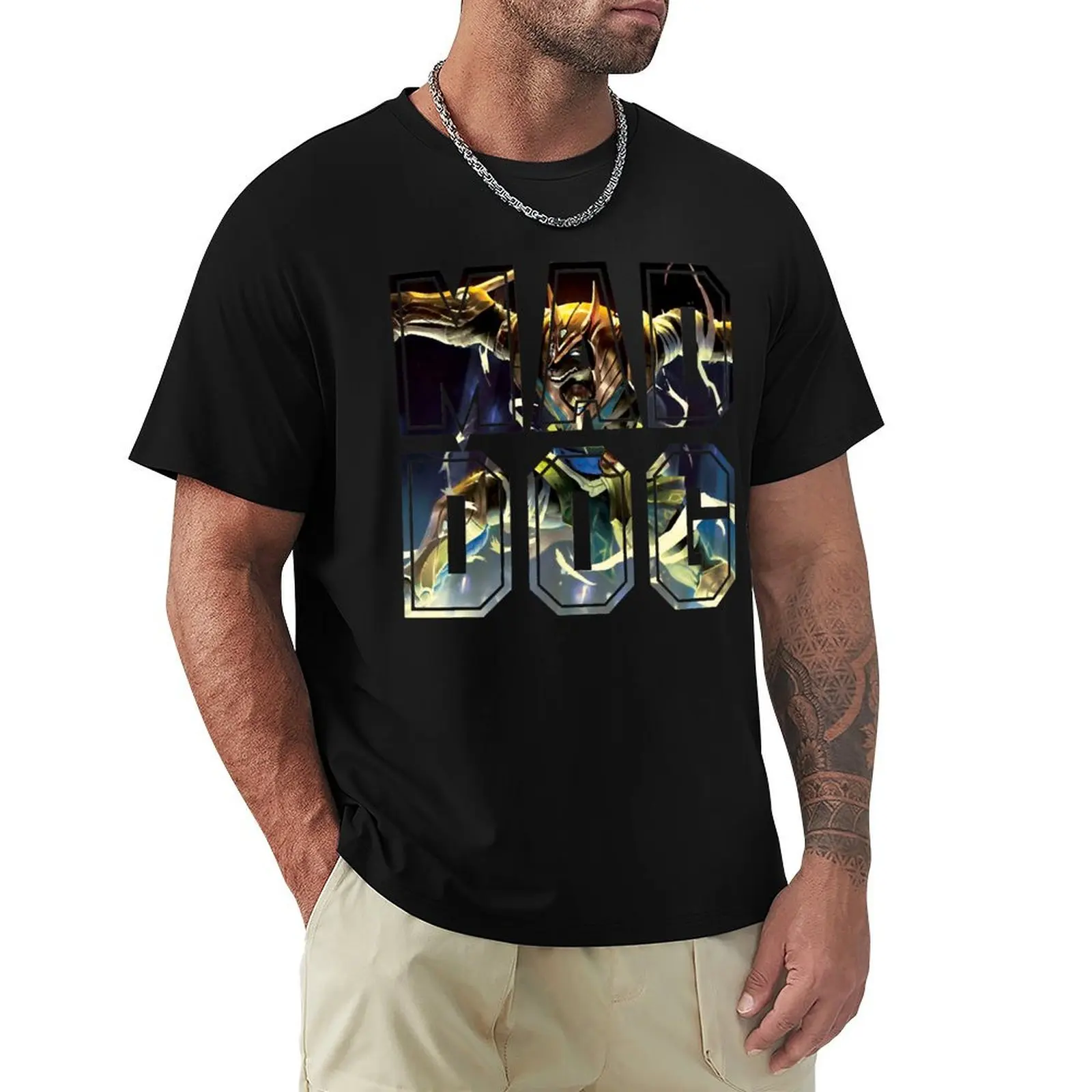 Camiseta Nasus de talla grande estilo urbano