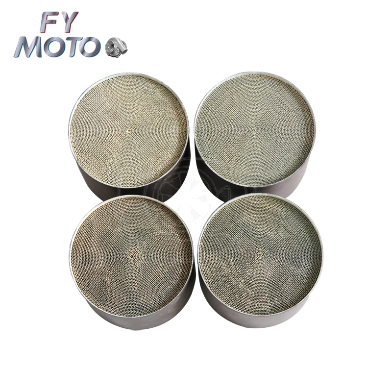 Fit For All Auto Models Metallic Substrate Three Way Catalytic Converter Universal Metal Catalyst Meet Euro 3/4/5/6 Standard