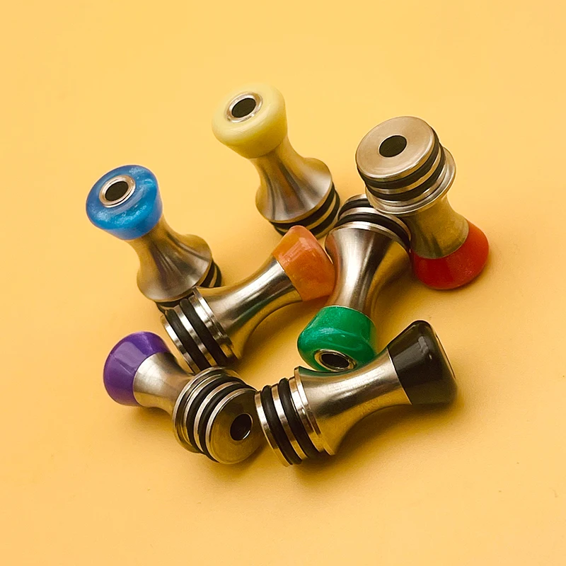 DSX из нержавеющей стали, смола MTL 510, капельный наконечник, термостойкий узкий мундштук для RDA RTA RDTA, бак-распылитель, аксессуар для вейпа