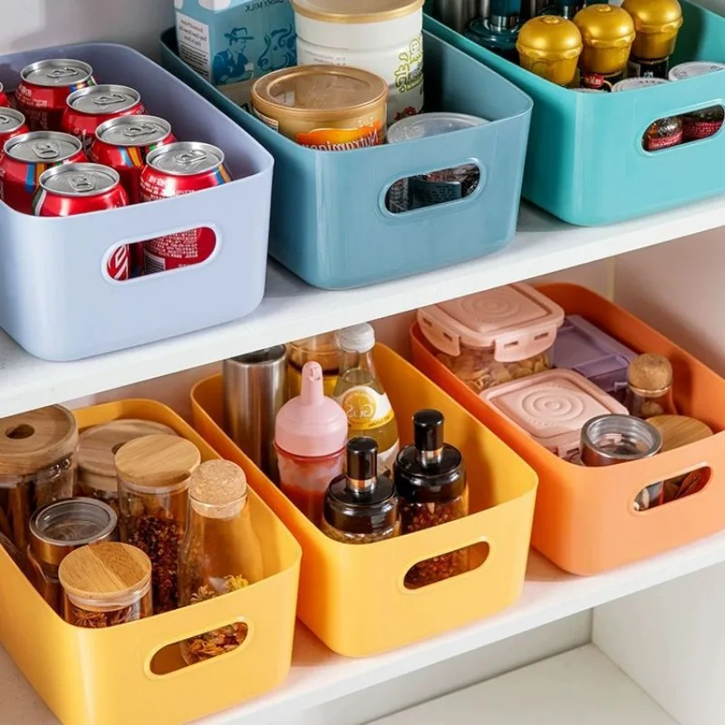 Kitchen Organizer Drawer Storage Box Cabinet Desktop Sundries Snack Makeup Storage Box Spice Organizer Kitchen Storage Box