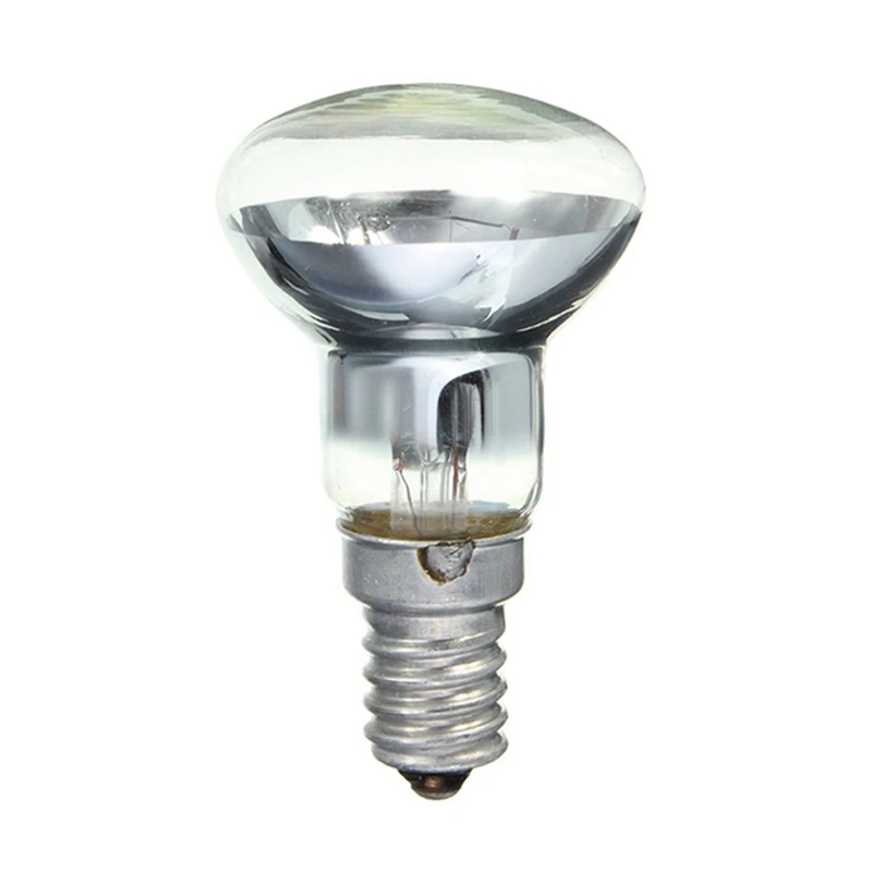 Replacement Lava Lamp E14 R39 30W Spotlight Screw in Light Bulb Clear Reflector Spot Light Bulbs Lava Incandescent 1Pcs