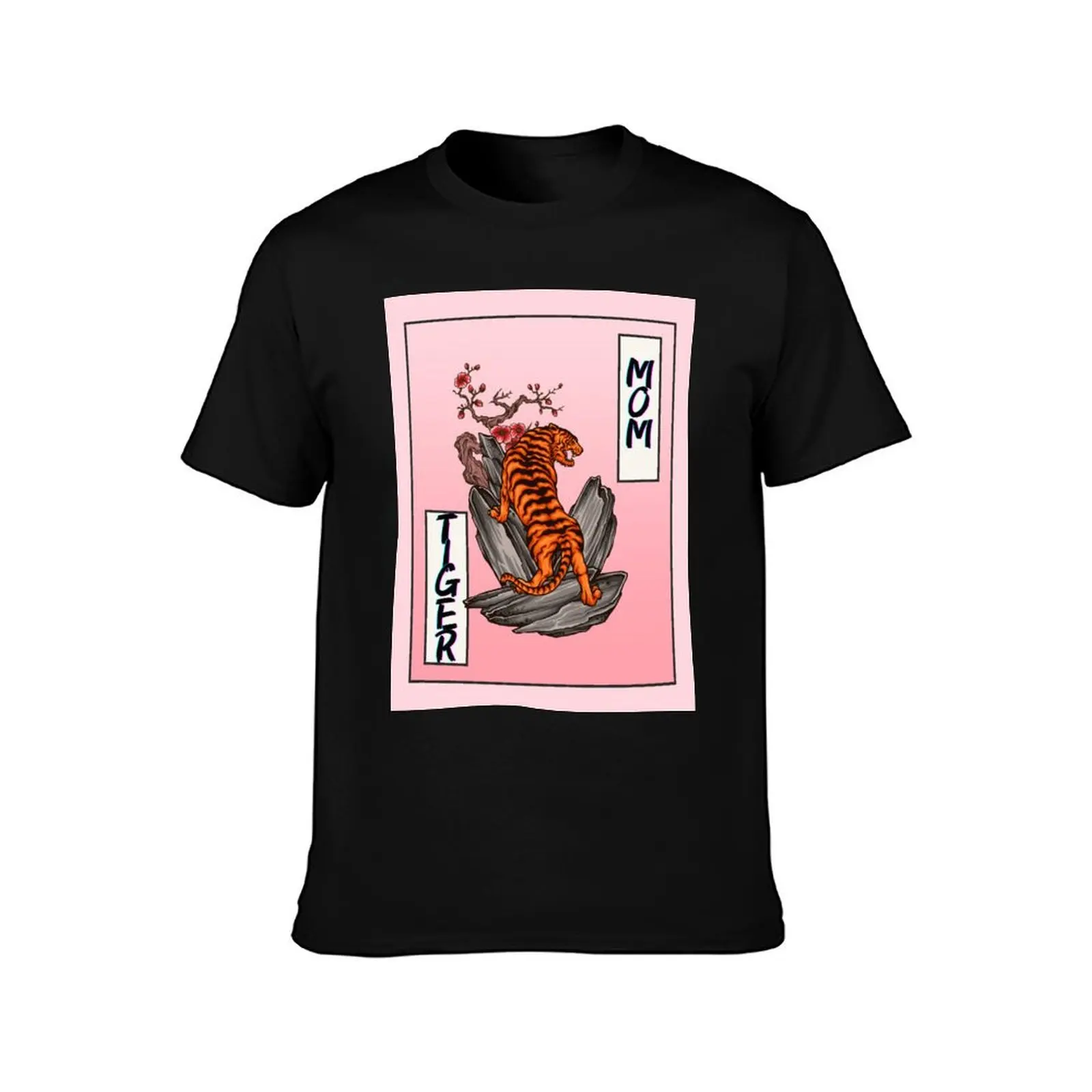 Tiger Mom T-Shirt Casual Graphic Print Tee
