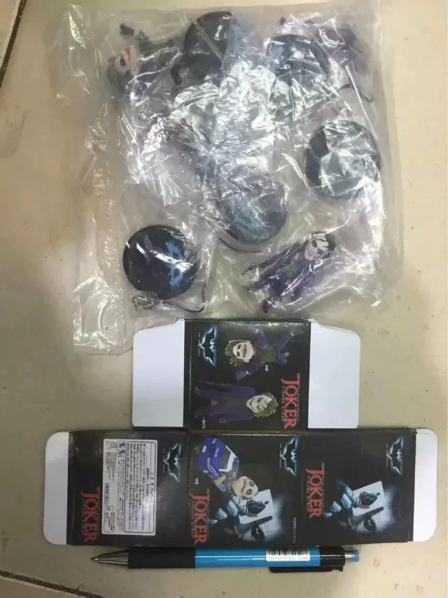 5 قطعة/المجموعة فارس الظلام جوكر PVC عمل الشكل تحصيل لعبة مجسمة 6 ~ 10 سنتيمتر 2025 حار جديد