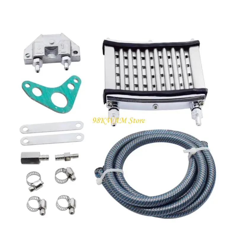 

68UF Oil Cooler for 50CC 70CC 90CC 110CC Dirt Pit Soil Bike Moped Scooter Go Kart ATV