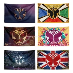 Tomorrowland Festival Flag Polyester Digital Printing Electronic Music Banner