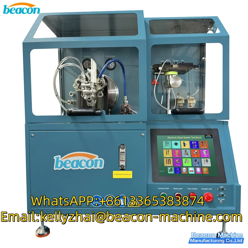 Diesel Common Rail Test Bench for Injector Pump Testing Piezo Injector Coding and Fuel System Diagnosis Equipment