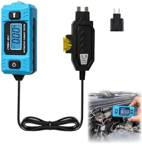 

2-in-1 Automotive Circuit Tester, 20A 48V Current Probe, Wire Tracer & Fuse Checker with LED Display