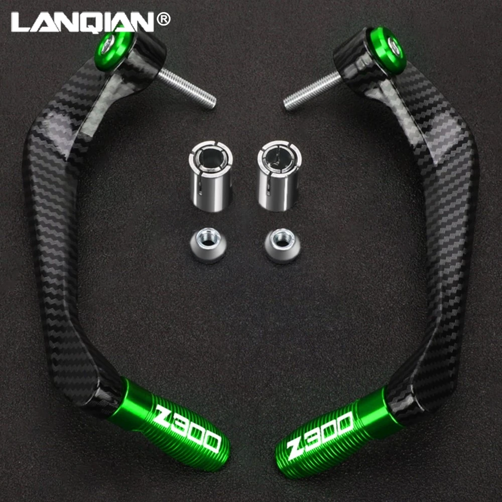 

Motorcycle Accessories Handguard Handlebar Grips Brake FOR KAWASAKI NINJA 300 Z300 2018-2024 Clutch Levers Guard Protector Z 300