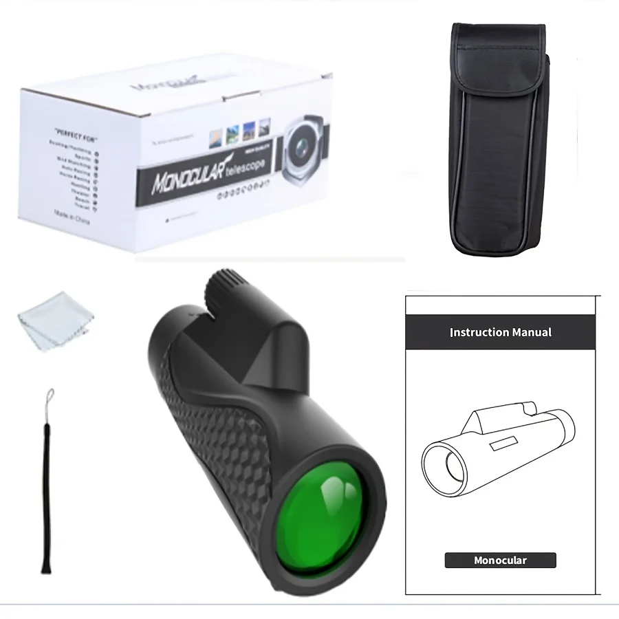 

SUNCORE Durable High-Quality Adult Monocular Telescope,BAK4 Prism,Suitable for Bird Watching,Hiking, Travel,Outdoor Adventures