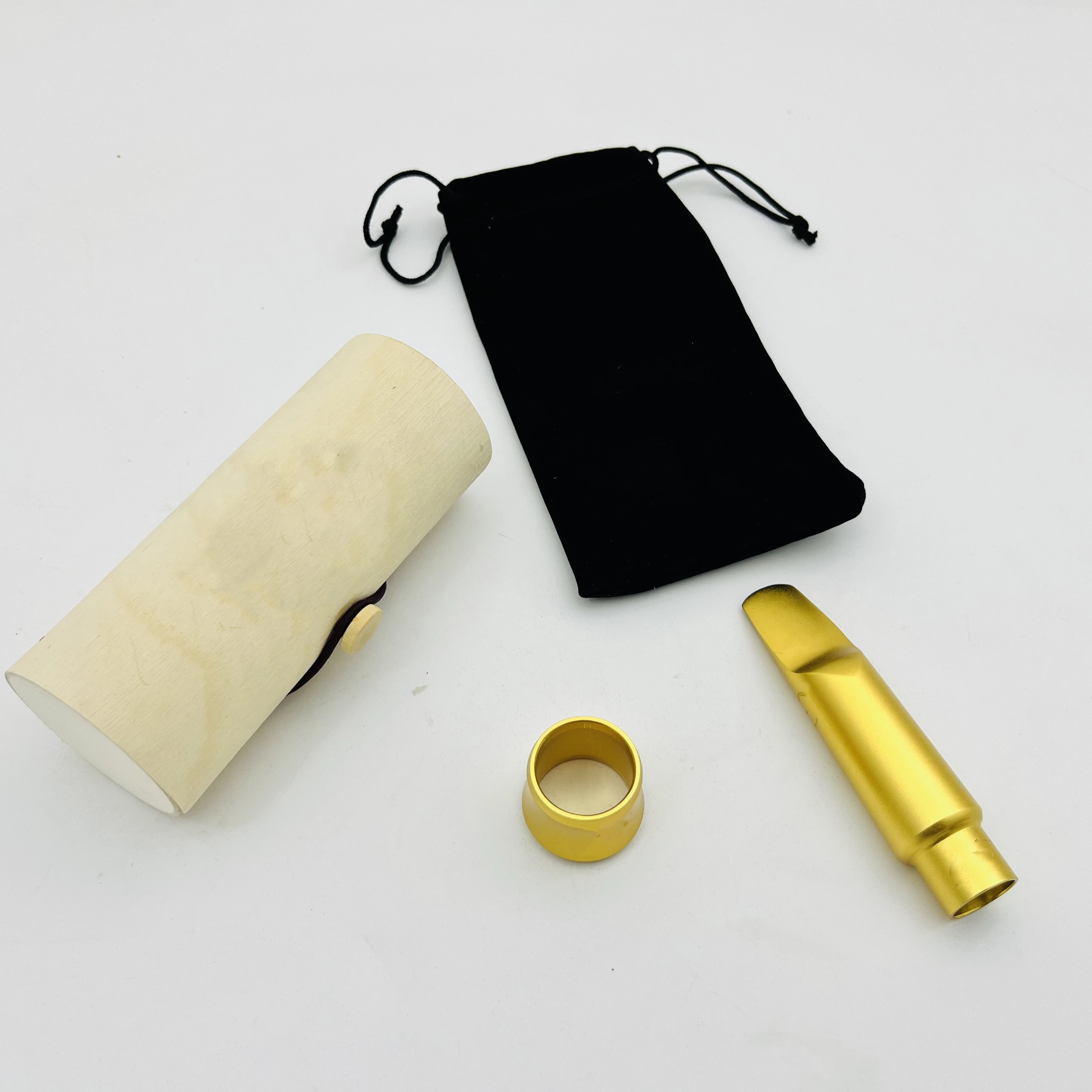 

High Quality Saxophone Mouthpiece For Alto Soprano Tenor Size 5 6 7 8 9 Gold Plated Sax Accessories