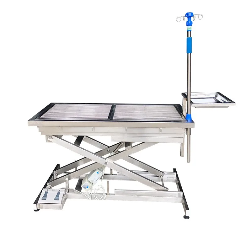 

Pet electric constant temperature stainless steel animal treatment table beauty table