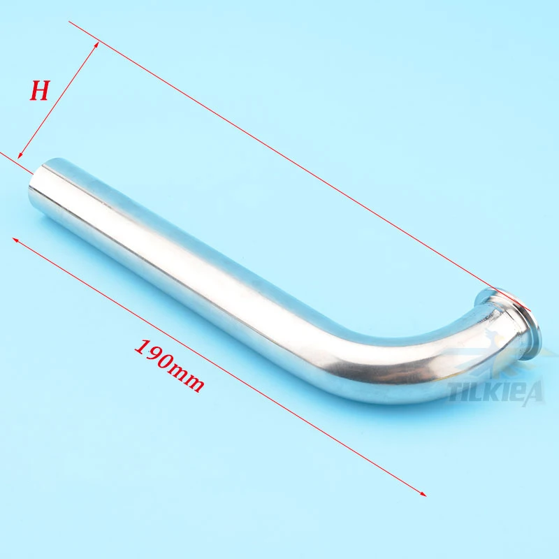 Stainless steel 90 degree header 7/8