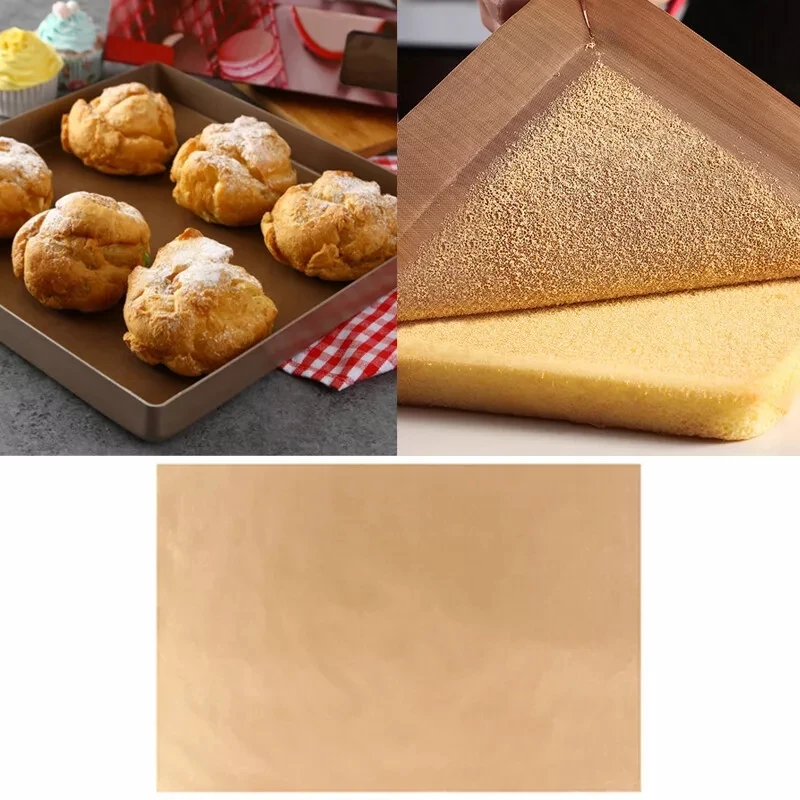 Non Stick Pastry Tools Tray Cloth Anti-Stick Cake Mat Baking Pizza Tarpaulin High Temperature Resistant Oven Baking Mat Reusable