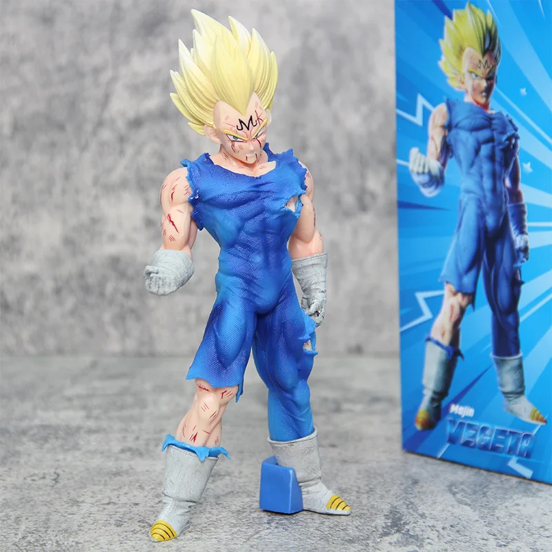 Dragon Ball Z Majin Vegeta Figuras Anime DBZ Super Saiyan Action Figure Toys 20cm Collection Model Gift for Children Ornaments