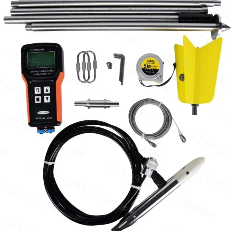 Portable Electromagnetic Flowmeter With Digital Display and Data Storage Module for Boiler System Pipeline