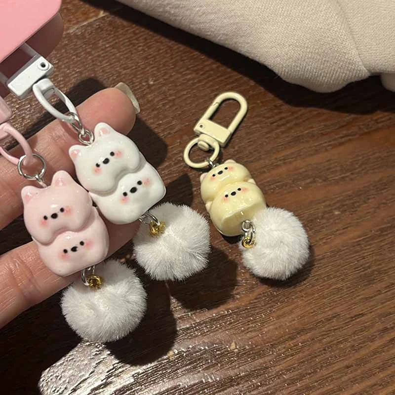 Мультяшный-плюшевый-щенок-брелок-студенческий-рюкзак-мобильный-кулон-подвесной-декор-милый-брелок-с-собакой