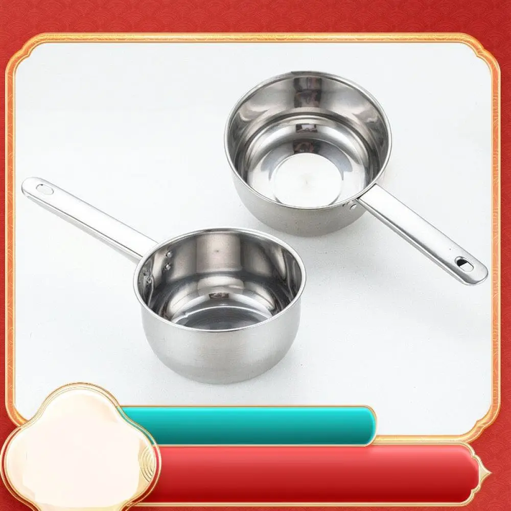 Premium Stainless Steel Water Ladle Ergonomic Long Handle Scoop Deepened Cooking Spoon Practical Home Kitchen Utensil Tool