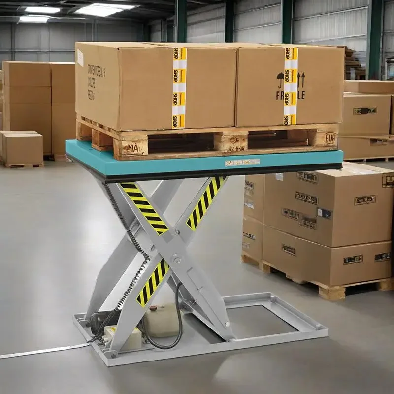 Portable Scissor Lift Elevator Movable Hydraulic Aerial Lifting Platform 6m 8m 10m 12m