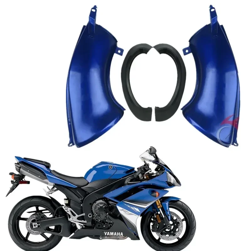 

For Yamaha YZF R1 YZF-R1 Polish Blue 2007-2008 Accessory moto Parts Ram Air Intake Tube Duct moto Parts Acsessories