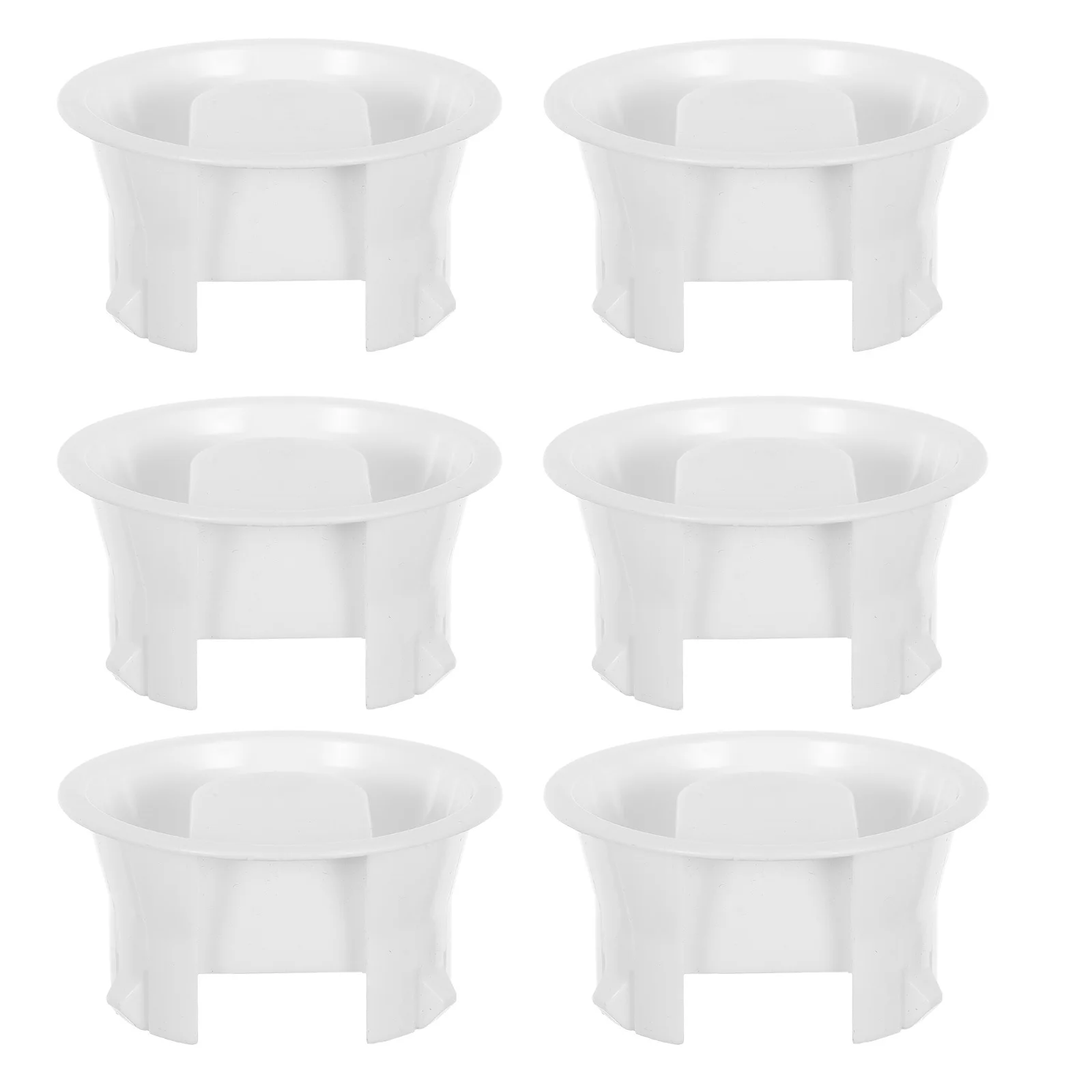 

6Pcs Glass Water Pitcher Lids Replacement - Universal Fit Sturdy Plastic Cover for Juice Carafe Water Jug Dust-Proof