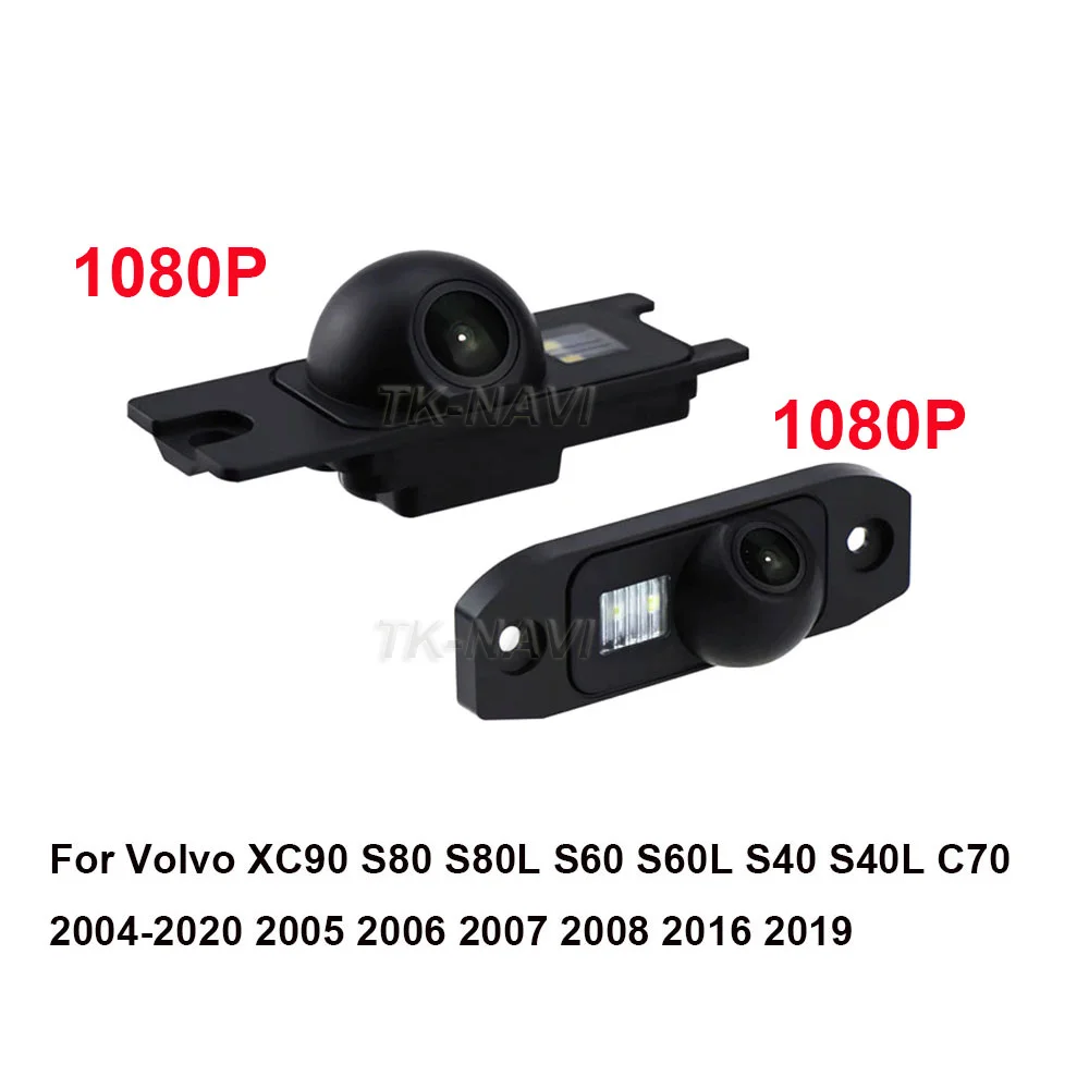 

Car Rear View Backup Reverse Parking Camera For Volvo XC90 S80 S80L S60 S60L S40 S40L C70 2010-2020 2018 Full HD CCD Accessories