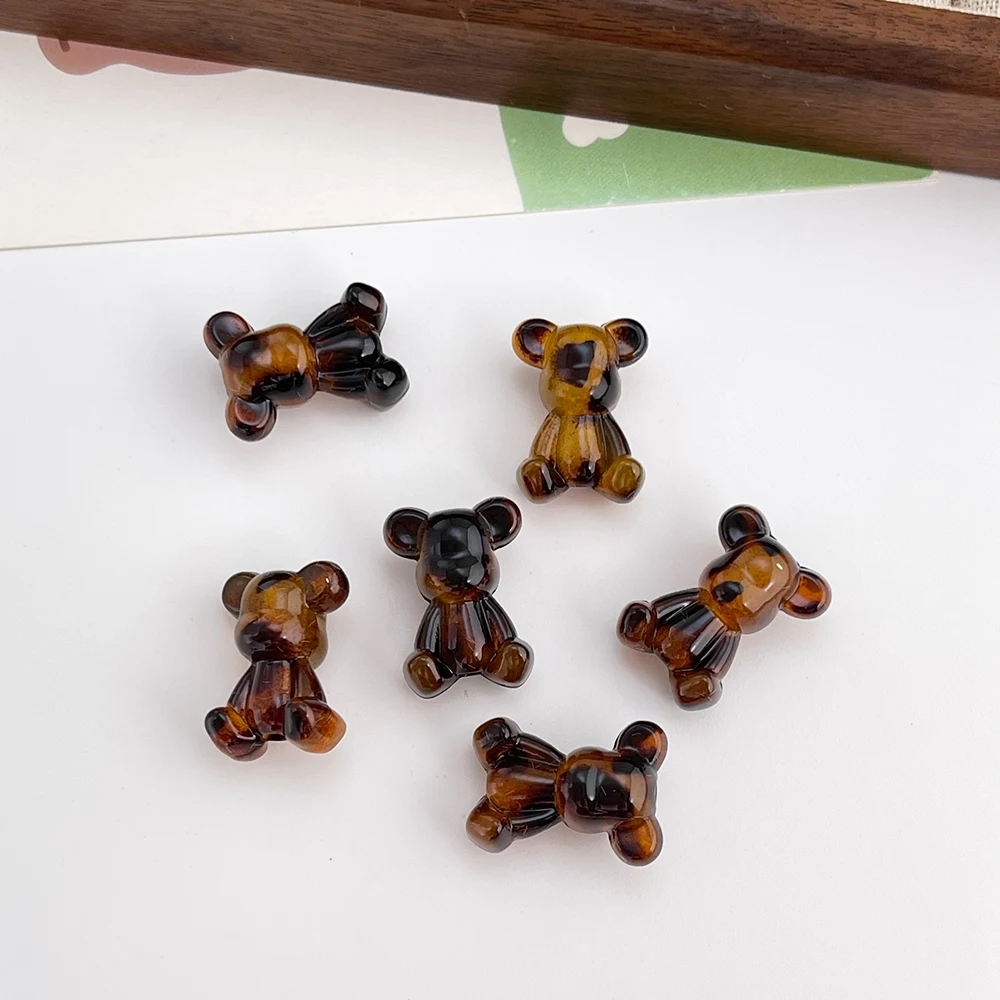 �y�Z�[�����z�S�̂��������f�U�C�� 17*24 �~�����[�g�� 100 �A�N�����r�[�Y/�q���E������/����/�N�}�̌`/�W���G���[�A�N�Z�T���[/DIY �r�[�Y��� # 19401