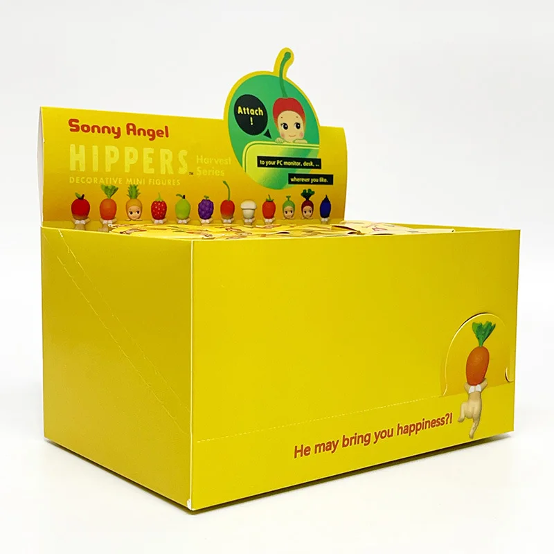 Sonny anjo caixa cega colheita série frutas e vegetais anime figuras ornamentos bonecas fãs crianças presente decorações de mesa