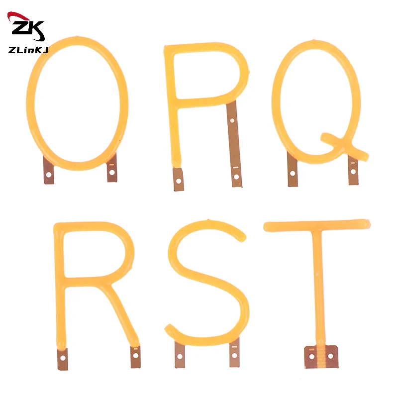 1 قطعة خيوط الحروف الإنجليزية COB LED خيوط DC3V شمعة اديسون الثنائيات الصفراء حفلة DIY بها بنفسك الديكور إكسسوارات مضيئة #5