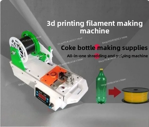 Máquina de Fabricación de Seda 3D Simple, Botella de Coca-Cola, Consumibles, Mini Máquina de Moldeo por Inyección