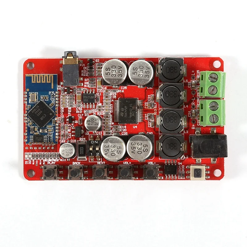 Placa amplificadora compacta Bluetooth TDA7492P, módulo de Audio Digital CSR4.0 para un sonido mejorado