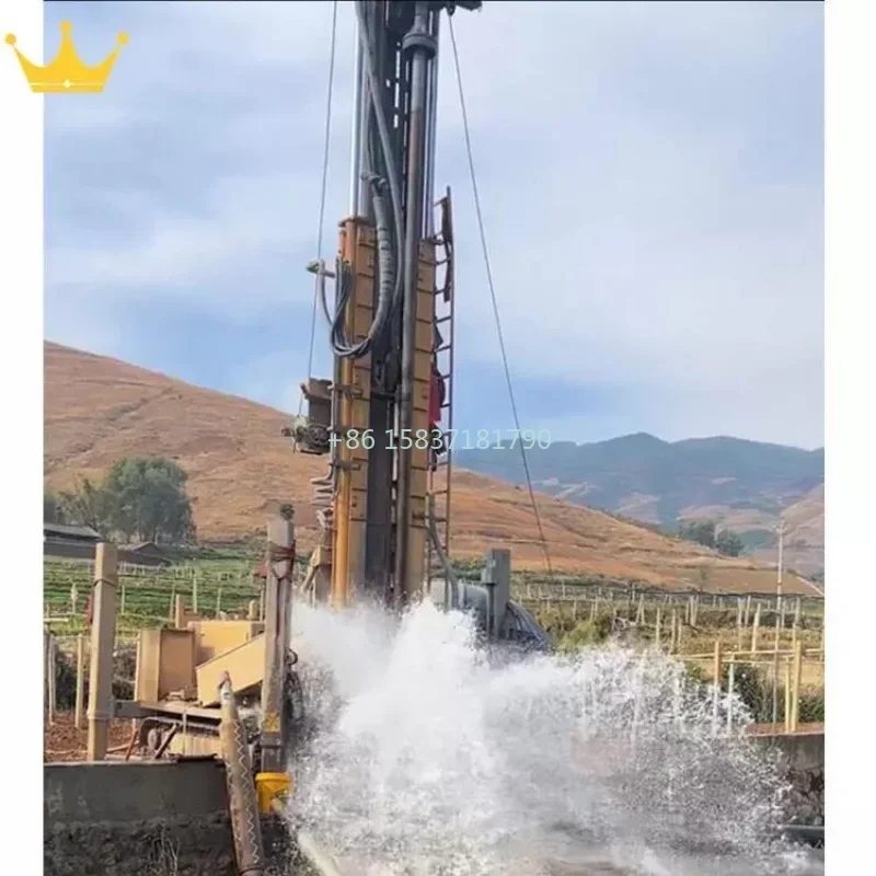 Hot Sale Drilling Rig Construction Works 180M Depth Borehole Drill Rig Mine Exploration Water Well Drilling Rig Machine for US