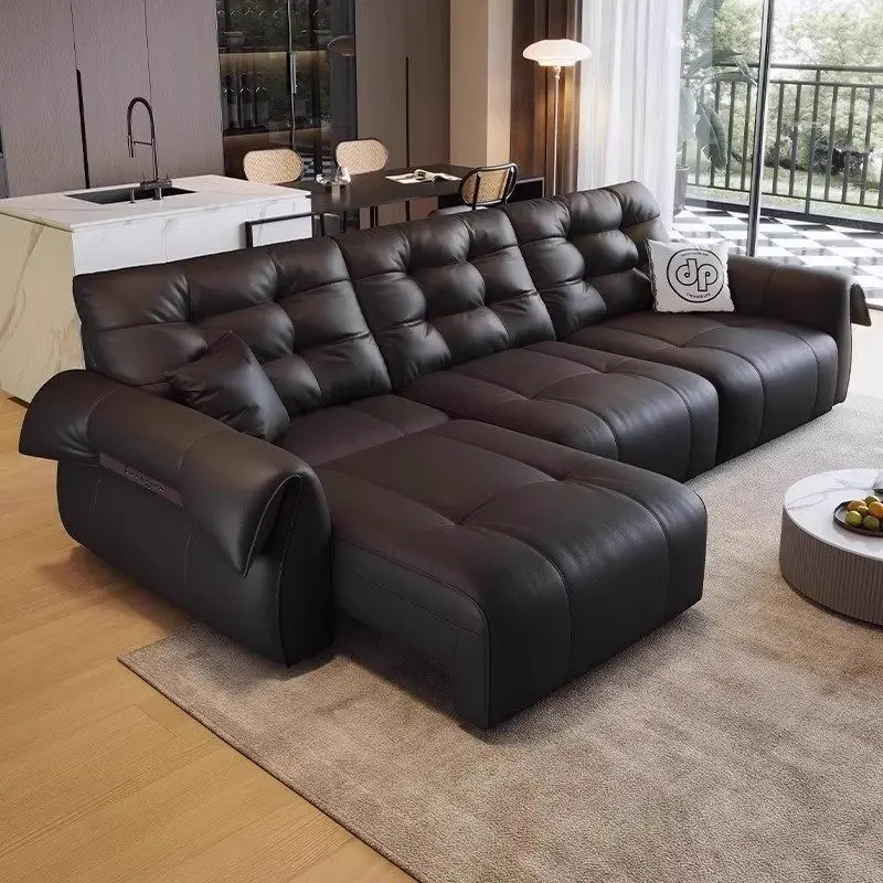 

Full Size Strong Electric Sofa 2 Seats Modern Apartments Recliner Living Room Sofas Luxury Oversized Divano Moderno Furniture