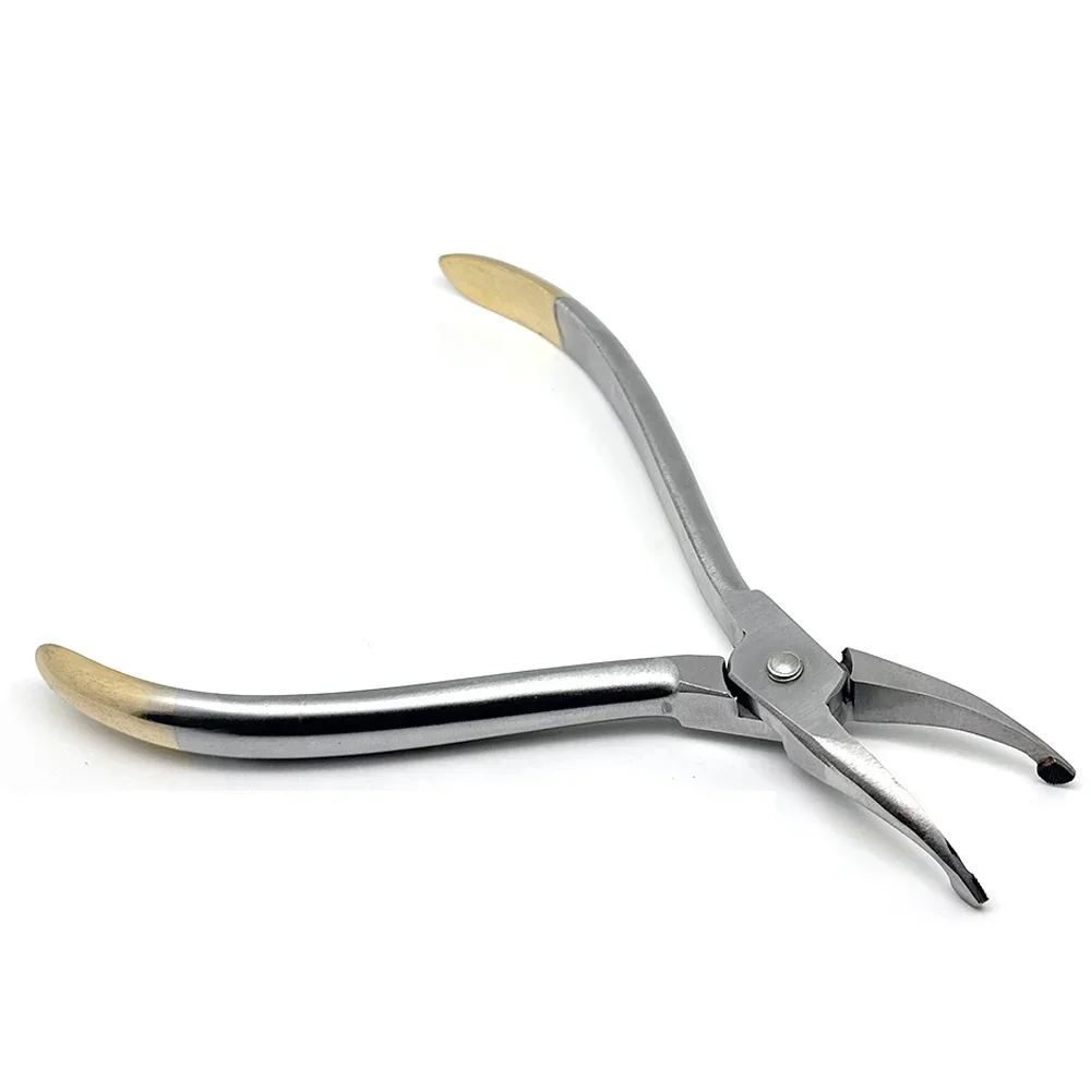 

Dental Forceps Orthodontic Curved Tip Utility Dentist Instruments Tools How Utility Plier Curved Tip Dental Lab Instrument Tools
