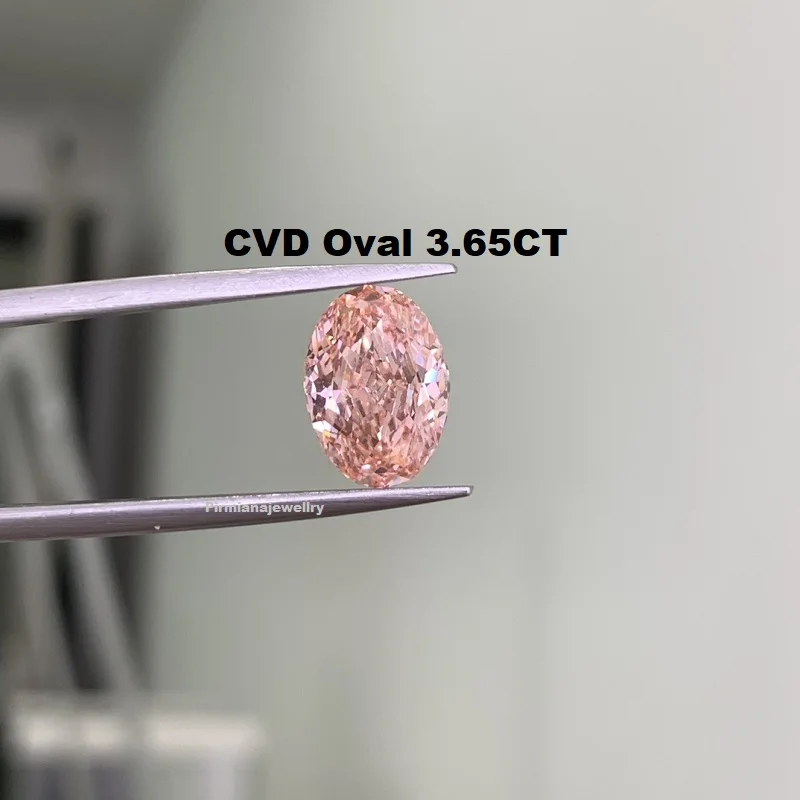 CVD Pink Diamond 3.65ct VS1 with IGI certificate