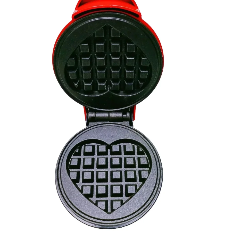 Household Mini Waffle Baker Pan  Mini Waffle Maker Electric Breakfast Maker Non Stick Pancake Bubble Egg Cake Oven Pan