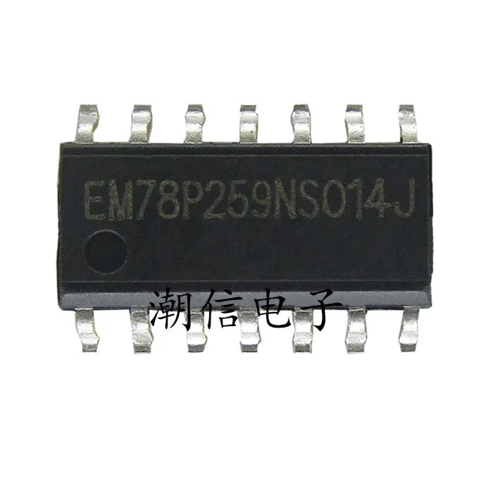 

10 шт./лот EM78P259NSO14J EM78P259NS014J Техническая документация -