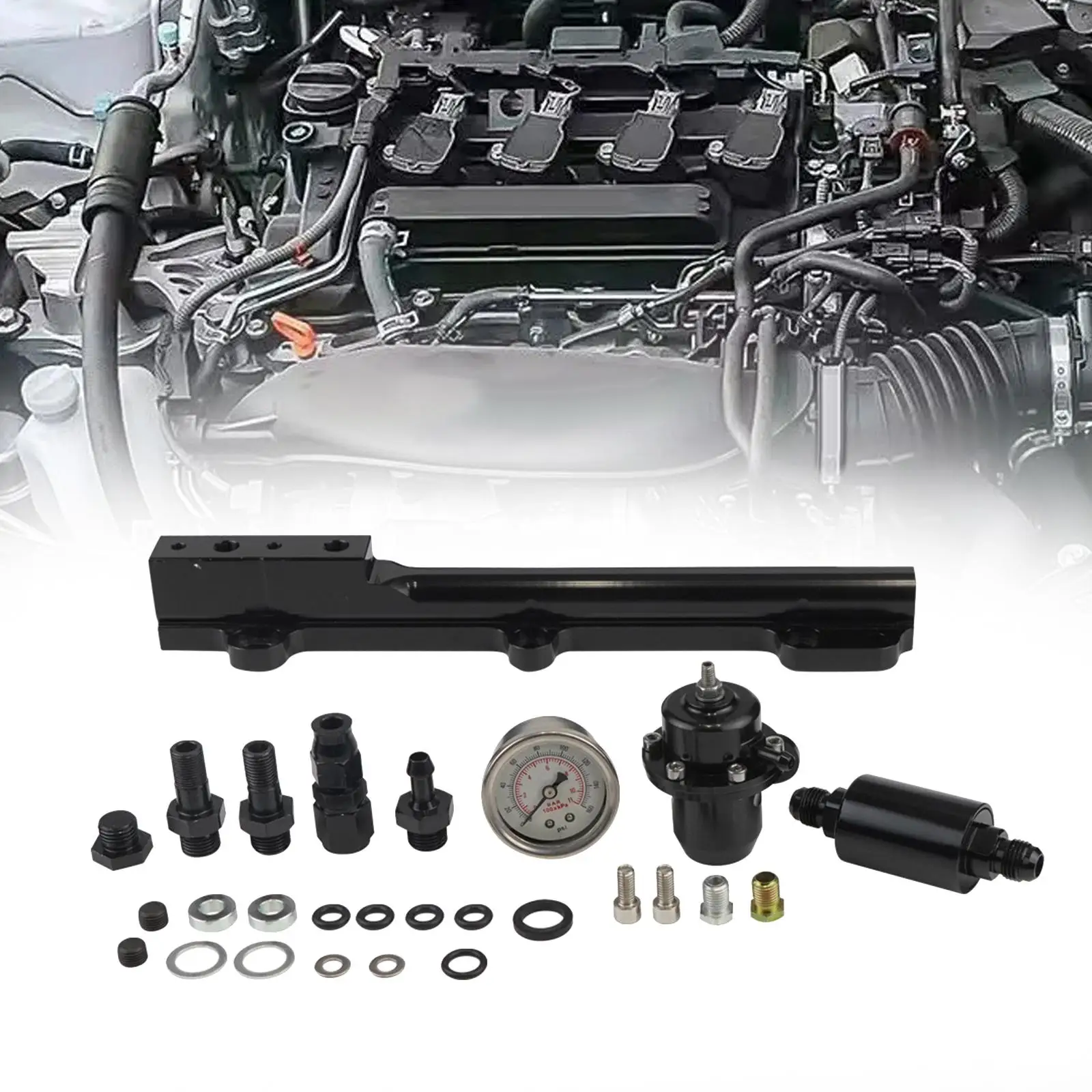 

Комплект автомобильной топливной рампы, регулятор давления топливной рампы для H0nda Integra