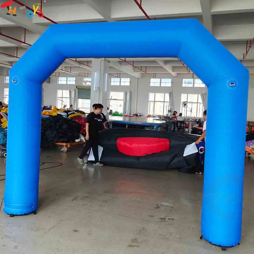 3m/4m/5m Custom Made Solid Color Inflatable Arch Gate for Carnival Party Events