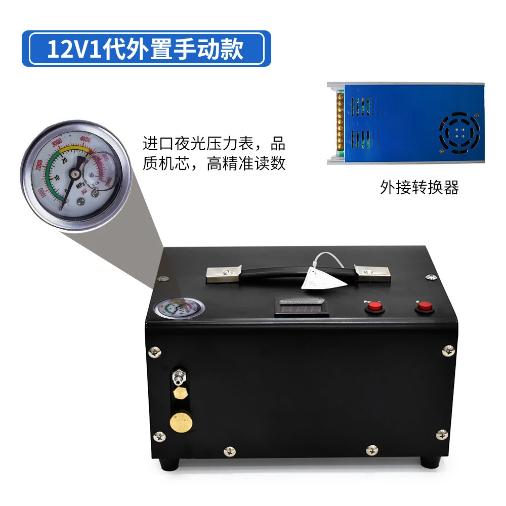 12V/110v/220v vehicle high pressure pump 30mpa high pressure pump miniature 30mpa