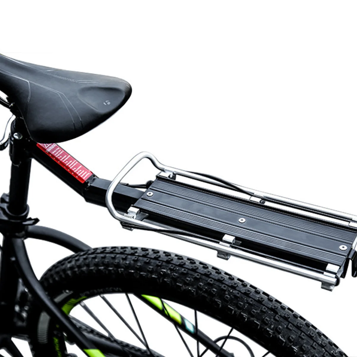 

Bicycle Rear Seat Shelves Rack Carrier Luggage Aluminum Alloy Mount Cargo Pannier Road Mountain Bikes Durable Lightweight