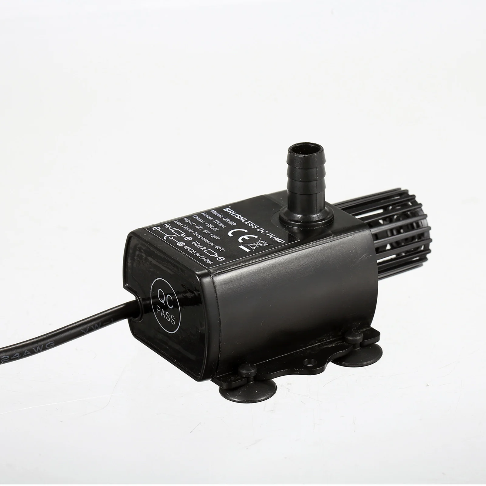 DECDEAL USB-Wasserpumpe mit Sieb, extrem leise Mini-DC5V-Mikro-Bürstenlose Wasserölpumpe, wasserdichte Tauchbrunnenpumpe – Detail 7